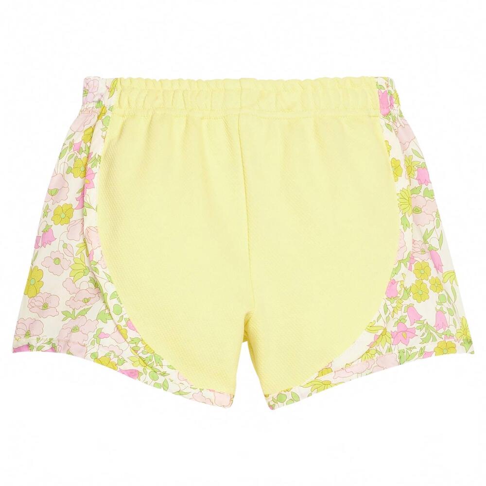 NEW BISBY kids' track shorts in bedford buttercup
